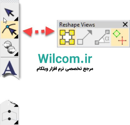 معرفی ابزارهای تغییر شکل در گلدوزی ماشینی با نرم افزار Wilcom