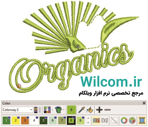 چگونه با Wilcom گلدوزی دیجیتال انجام دهیم