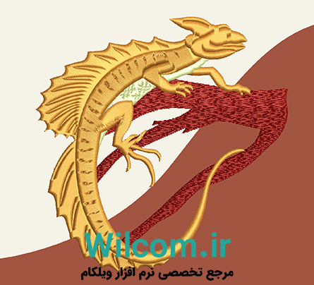 آموزش ایجاد افکت سه بعدی در گلدوزی با Custom Split