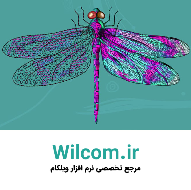 استیپل (Stipple) برای ایجاد جلوه هنری در Wilcom