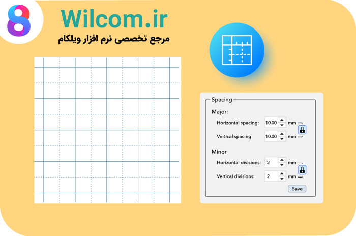 های اصلی و فرعی برای کنترل کامل طراحی Major Minor Grids گرید های اصلی و فرعی برای کنترل کامل طراحی Major & Minor Grids